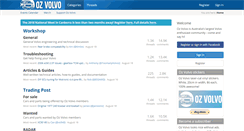 Desktop Screenshot of ozvolvo.org